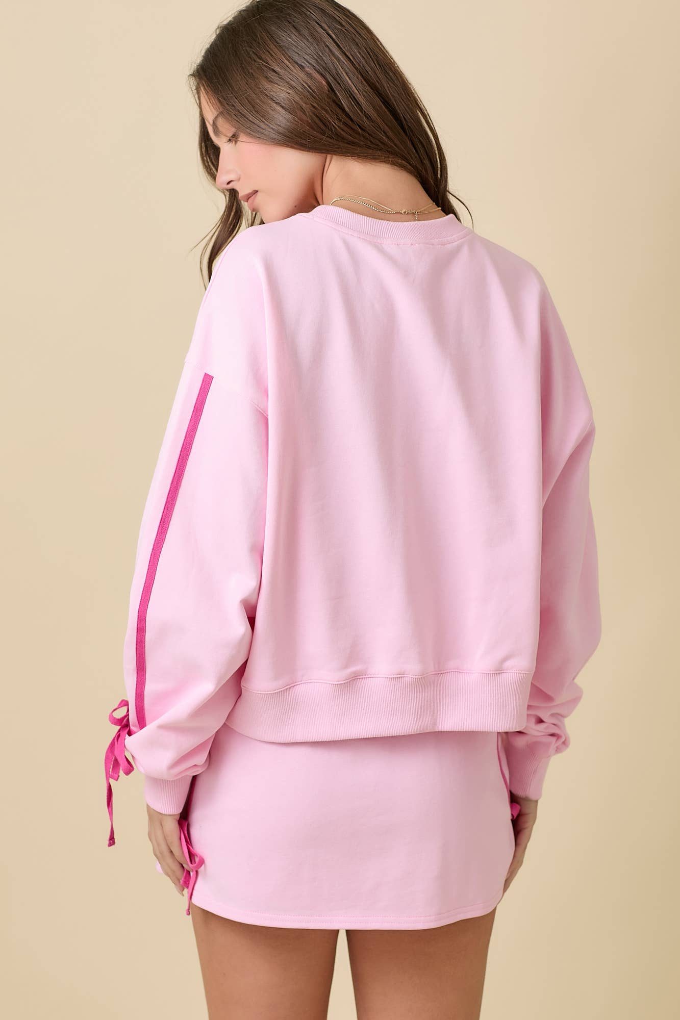 Bow Sleeve Top