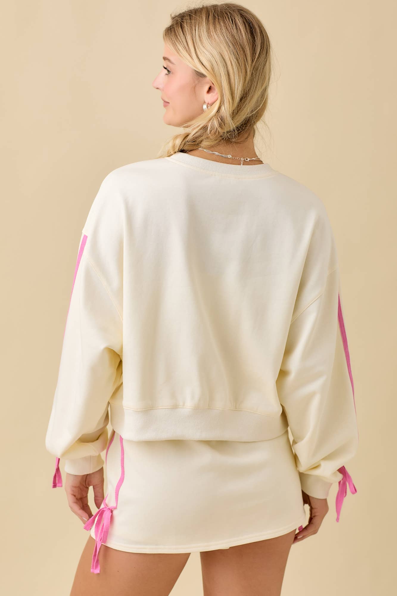 Bow Sleeve Top