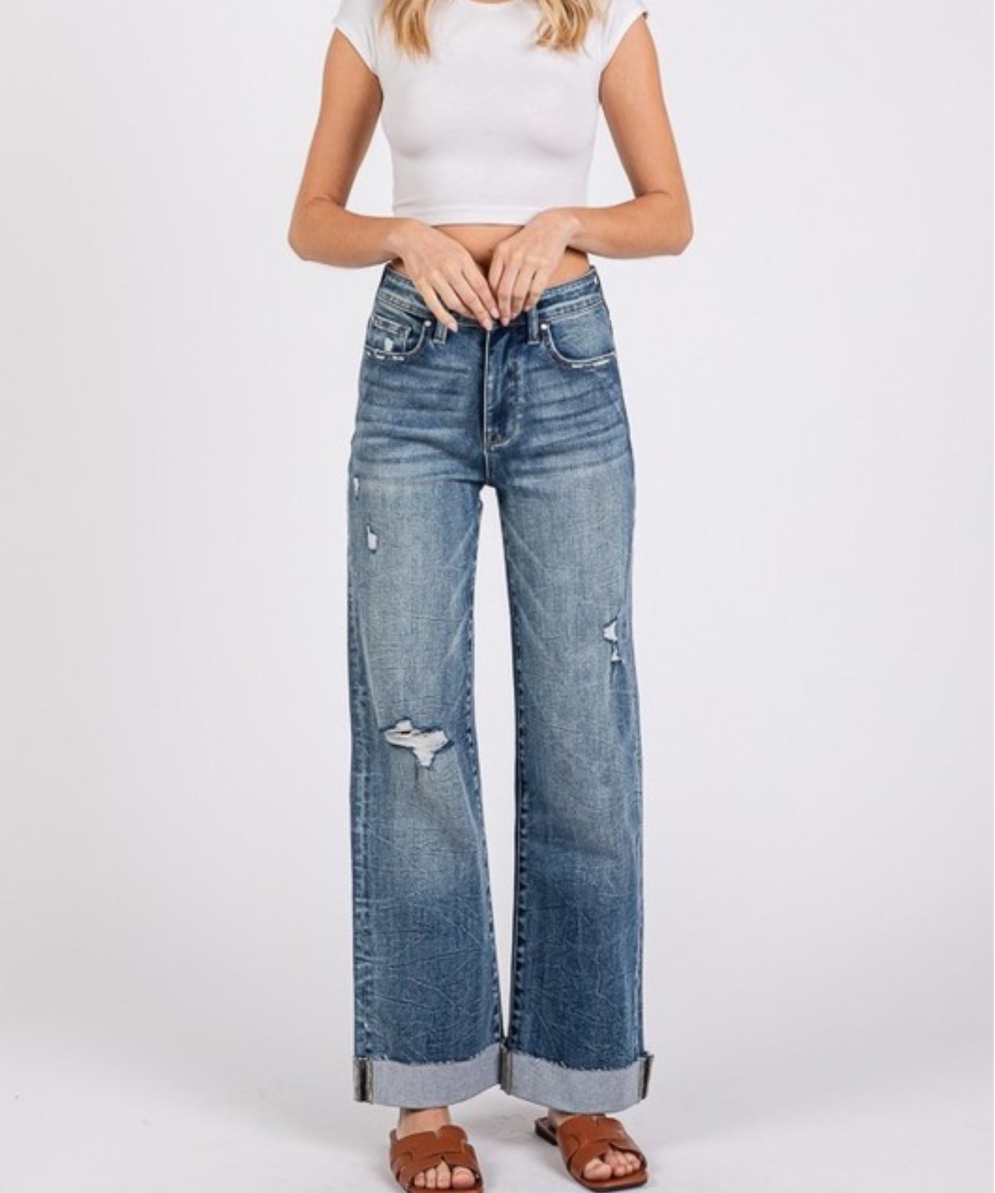 Distressed Jeans