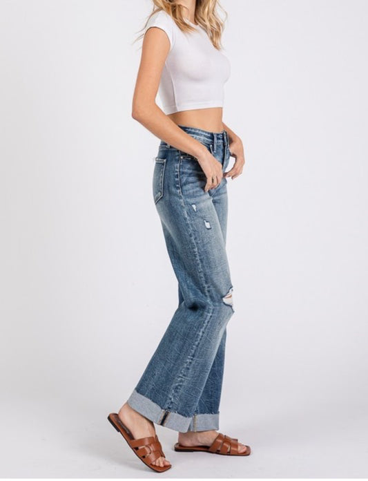 Distressed Jeans